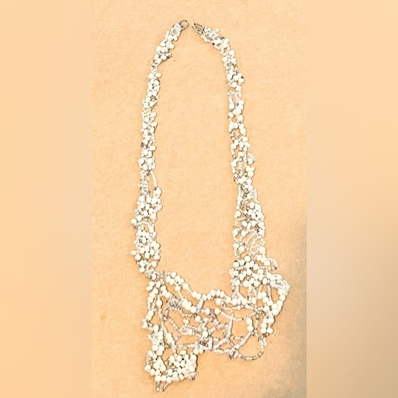 Vintage Jewelry - Pearl Beaded Necklace